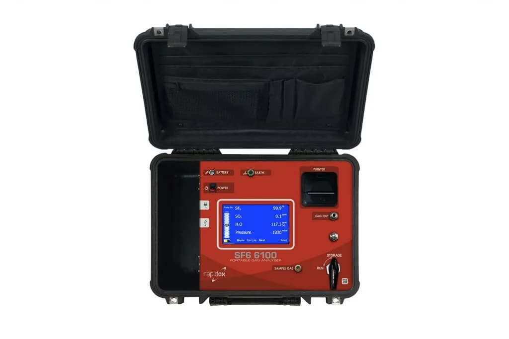 Rapidox SF6 6100 — Анализаторы элегаза, KEG TRK Казахстан