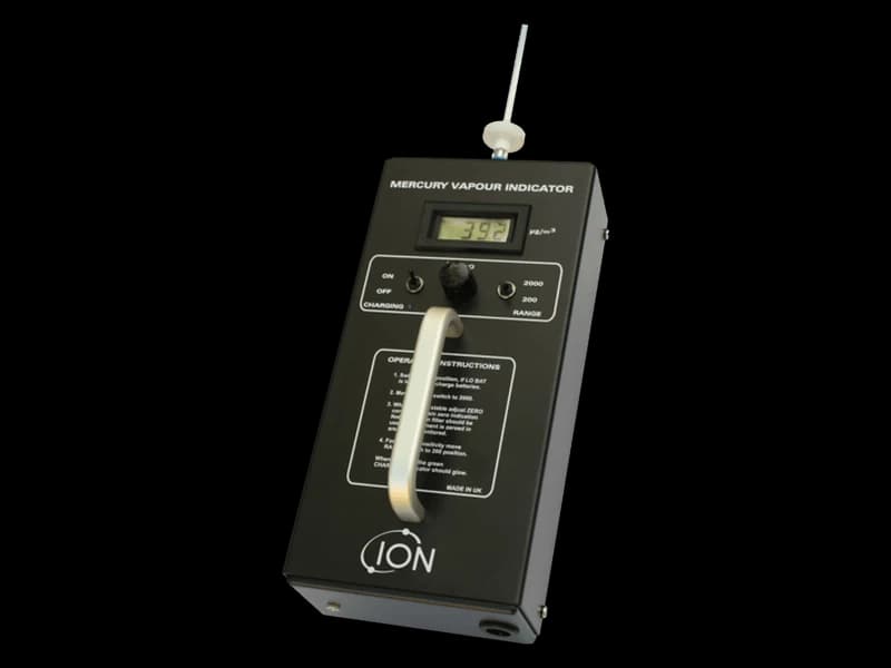 Ion Science MVI — portable mercury vapour detector — Ion Science