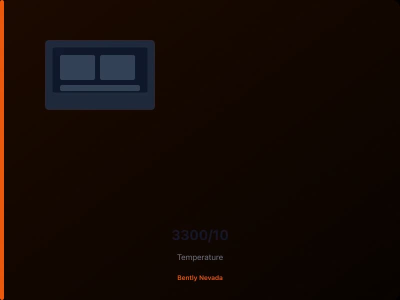 3300/10 — Temperature Monitor — Bently Nevada
