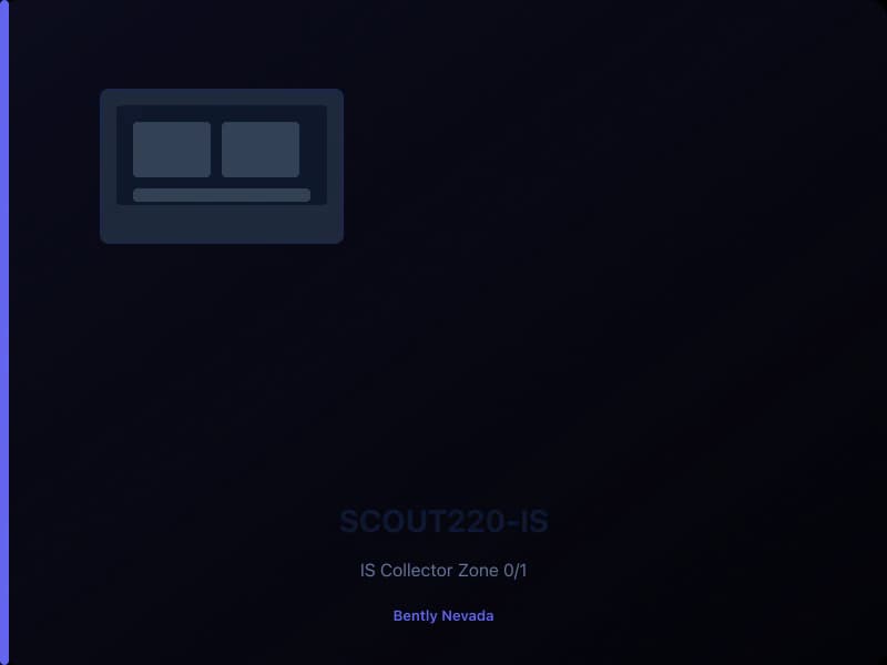 SCOUT220-IS — взрывозащищённый коллектор — Bently Nevada