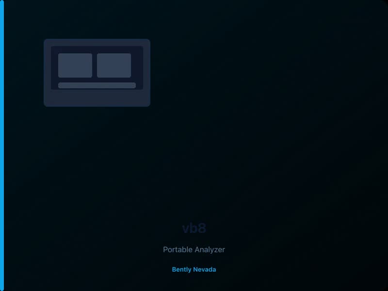 vb8 — портативный анализатор вибрации — Bently Nevada