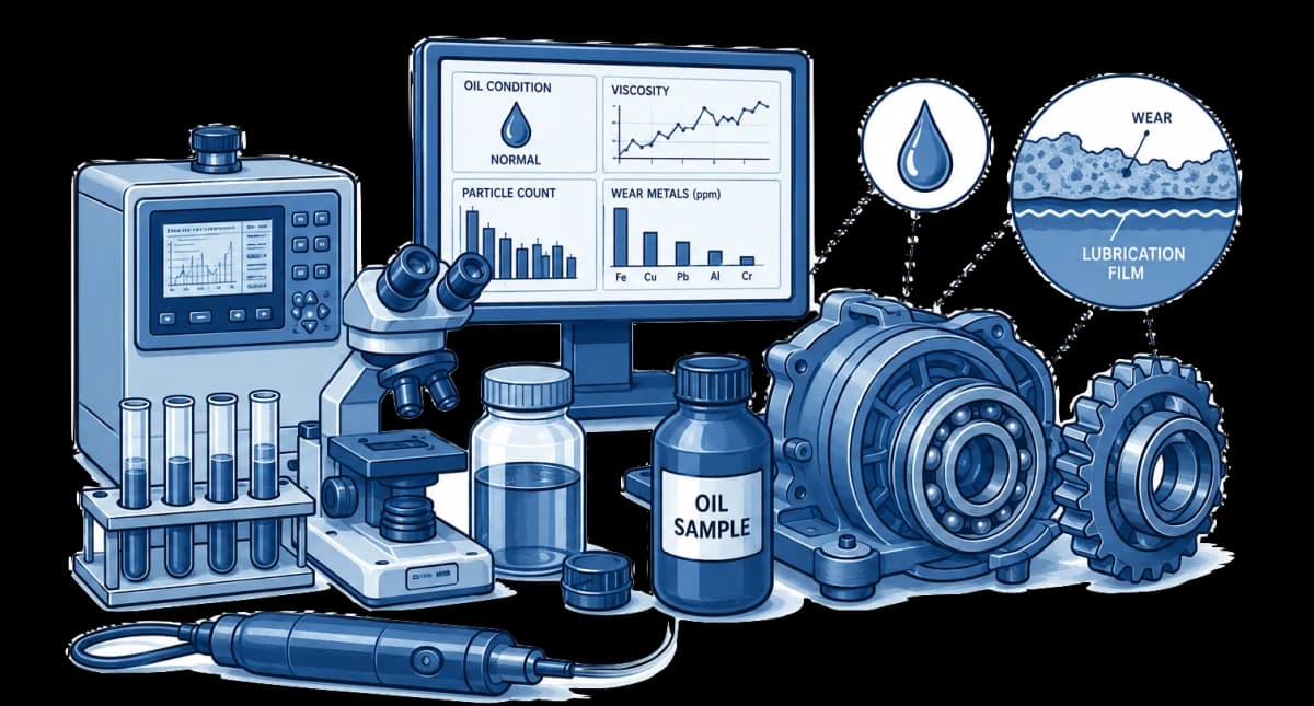 Laboratory Oil Analysis for Gearboxes and Hydraulics at Mines and Steel Plants