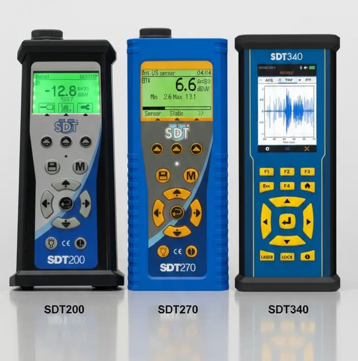 Ультрадыбыстық детектор таңдау: SDT200, SDT270 немесе SDT340?