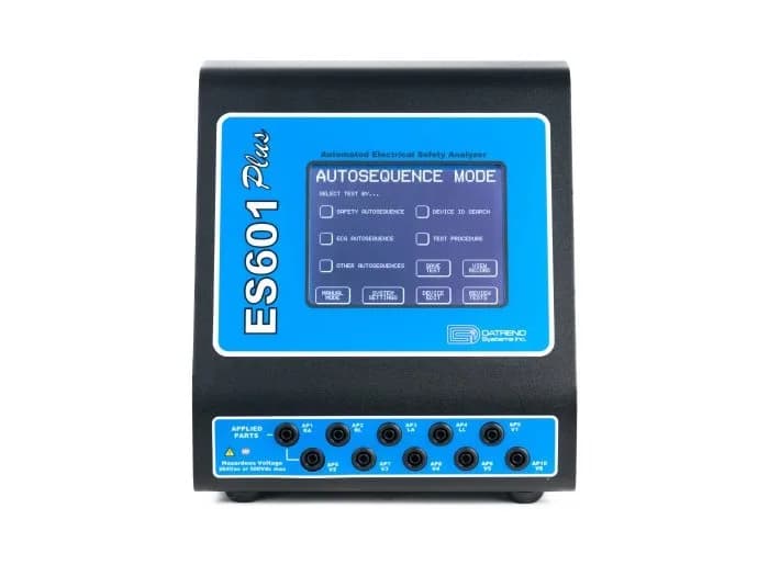 ES601 plus — автоматизированный анализатор электробезопасности — НПП «Доза»