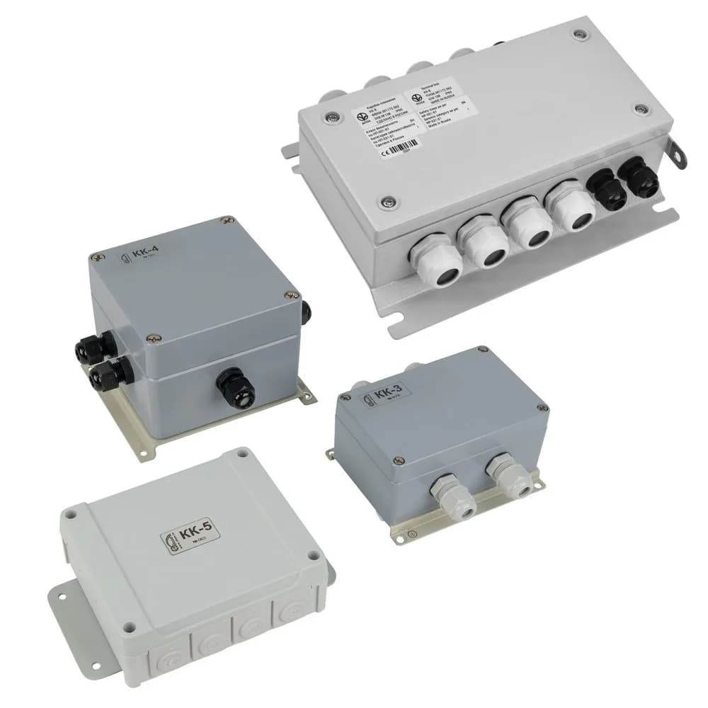 Клеммные коробки — кК-3 / КК-4 / КК-5 / КК-8