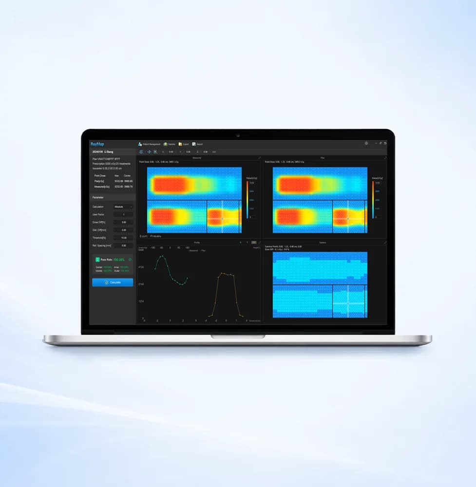 RayMap — software for radiotherapy beam analysis — НПП «Доза»