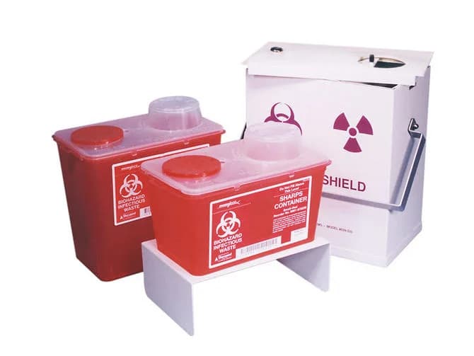 Sharps Container Shields — защита для контейнеров
