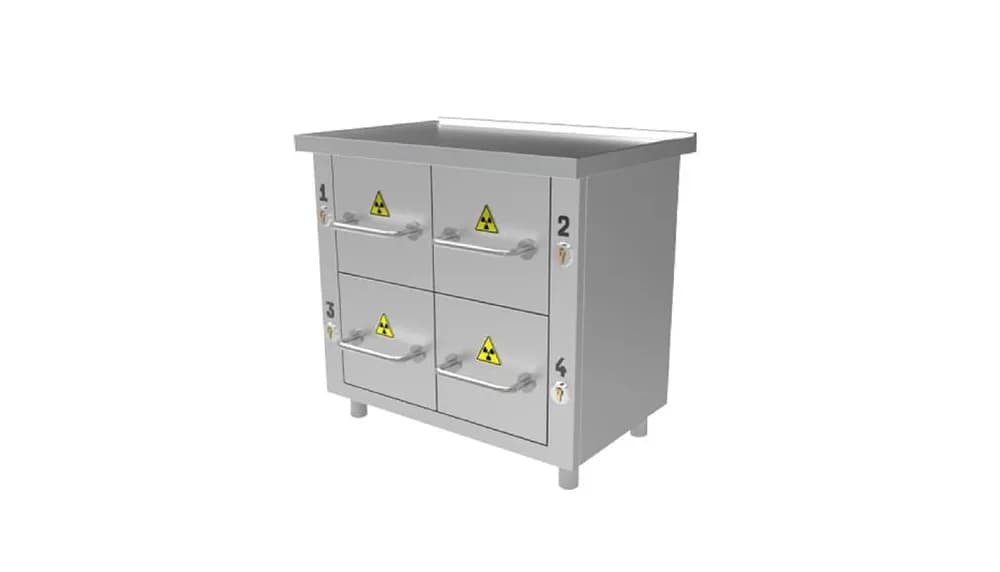 TISSA-RP TMRP-03.04.05 — стол радиационнозащитный