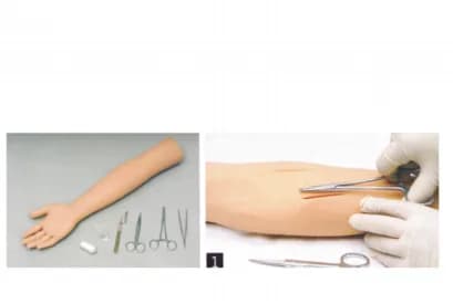Тренировочная модель руки для наложения хирургических швов — kAR/N Suture Arm Model