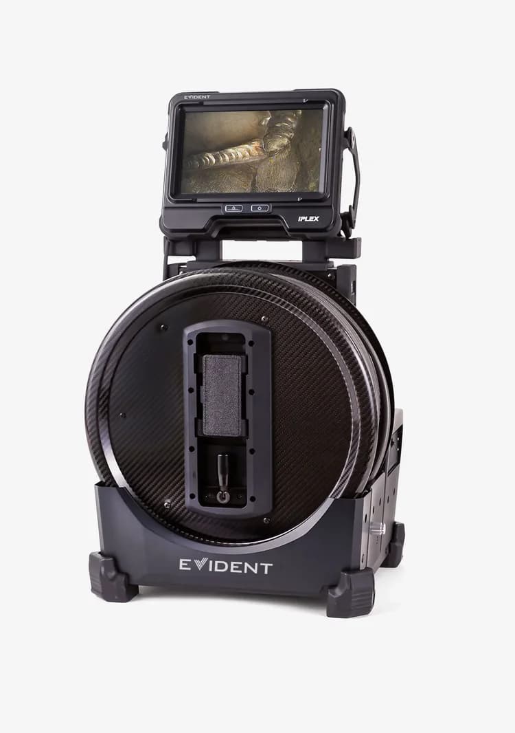 Olympus IPLEX GAir — длинный видеоэндоскоп для трубопроводов — Olympus