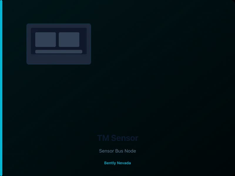 TrendMaster Sensor Node — шина датчигі — Bently Nevada
